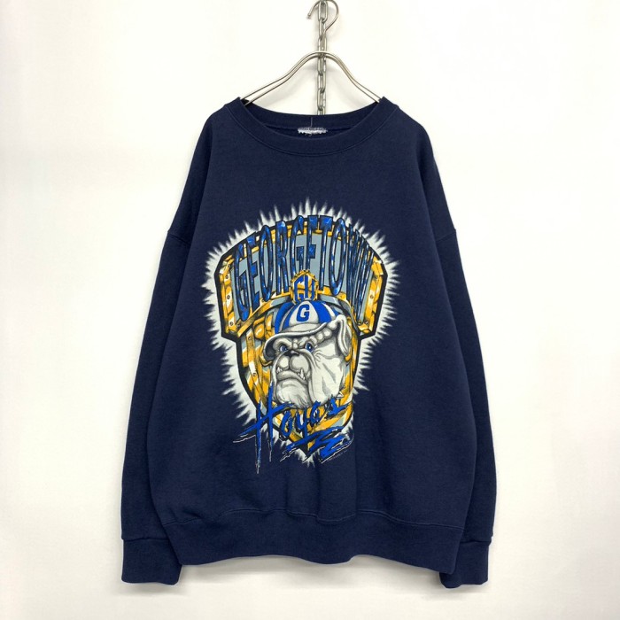 90's “GOERGETOWN HOYAS” Team Sweat Shirt | Vintage.City