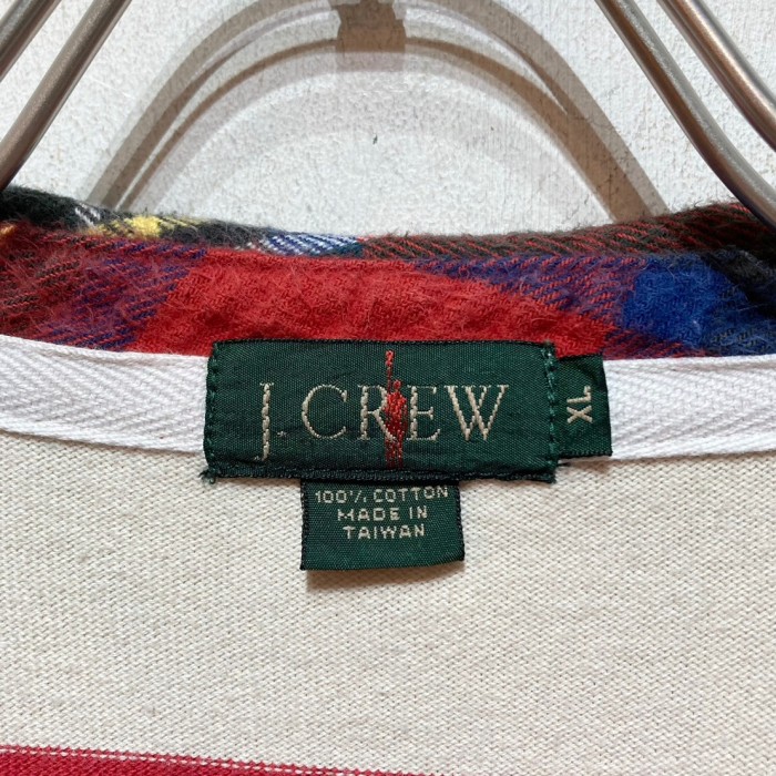 90’s “J.CREW” L/S Rugby Shirt | Vintage.City 古着屋、古着コーデ情報を発信