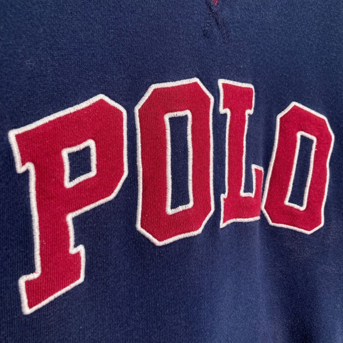 90s POLO by Ralph Lauren bi-color sweat hoodie | Vintage.City 빈티지숍, 빈티지 코디 정보