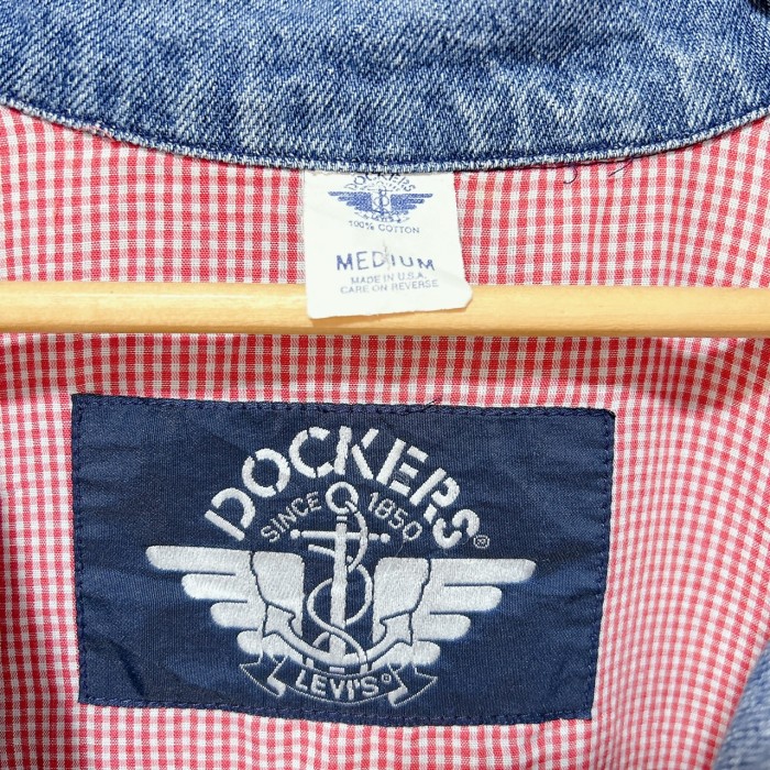 LEVI'S DOCKERS denim jacket | Vintage.City 古着屋、古着コーデ情報を発信