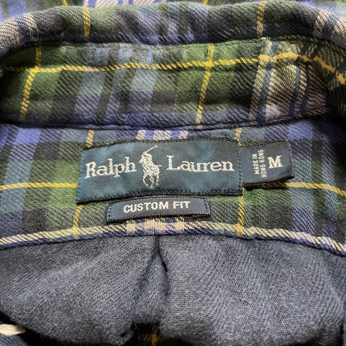 Ralph Lauren CUSTOM FIT ボタンダウンシャツ | Vintage.City 古着屋、古着コーデ情報を発信