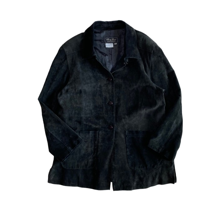 90's~ / suede leather jacket | Vintage.City