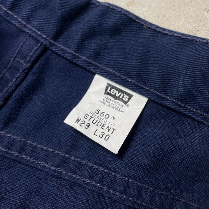 USA製 90年代 Levi's リーバイス 550 RELAXED FIT STUDENT カラー