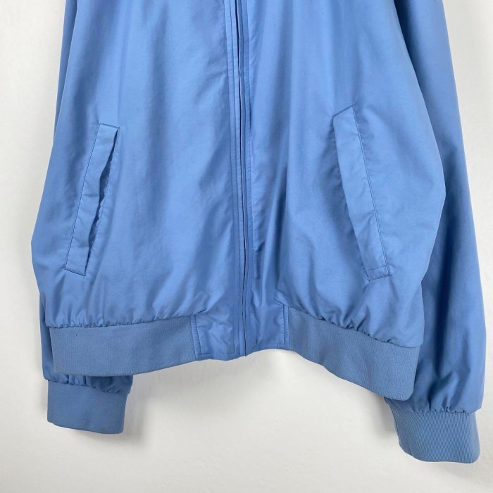 FRED PERRY ワンポイントロゴ ナイロンジャケット 水色 L S229 | Vintage.City 古着屋、古着コーデ情報を発信