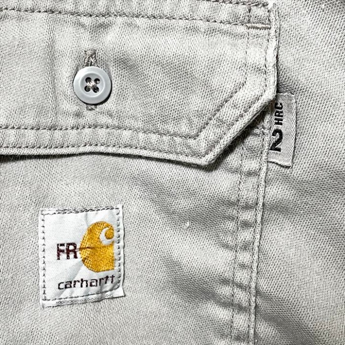 90s 古着 カーハート BDシャツ オーバーサイズ 企業ロゴ XL | Vintage.City 古着屋、古着コーデ情報を発信
