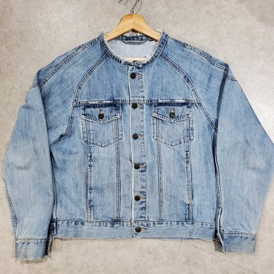 Denim jeans jacket デニムｇジャン ジャケット リメイク 古着 | Vintage.City 古着屋、古着コーデ情報を発信