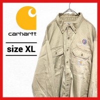 90s 古着 カーハート BDシャツ オーバーサイズ 企業ロゴ XL | Vintage.City 빈티지숍, 빈티지 코디 정보