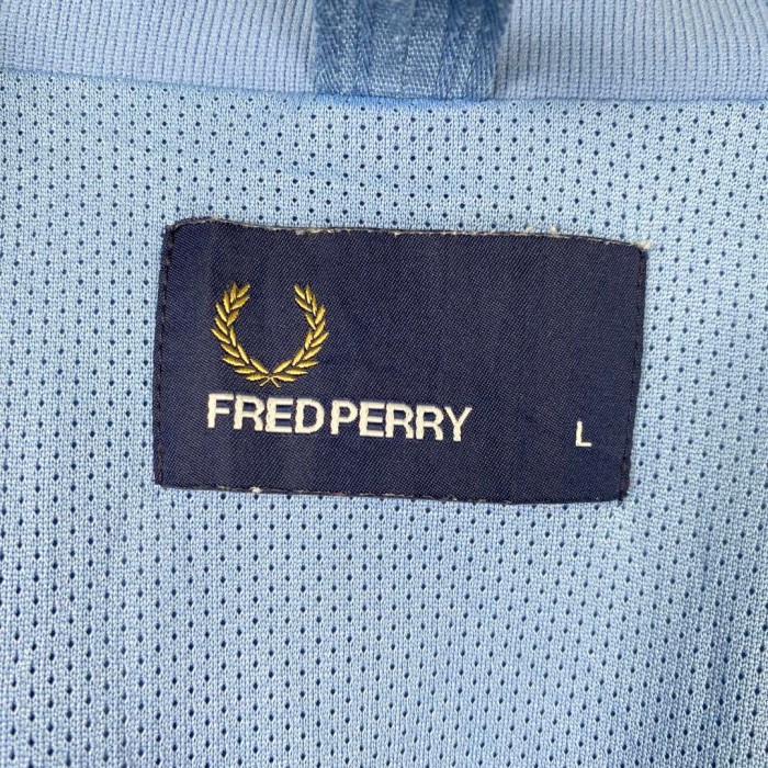 FRED PERRY ワンポイントロゴ ナイロンジャケット 水色 L S229 | Vintage.City 빈티지숍, 빈티지 코디 정보