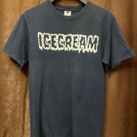 ICECREAM BY BILLIONAIRE BOYS CLUB 半袖プリントTシャツ ネイビー Sサイズ | Vintage.City 古着屋、古着コーデ情報を発信