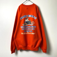 90s GILDAN 企業物 ビッグプリント トレーナー オレンジXL S249 | Vintage.City 古着屋、古着コーデ情報を発信
