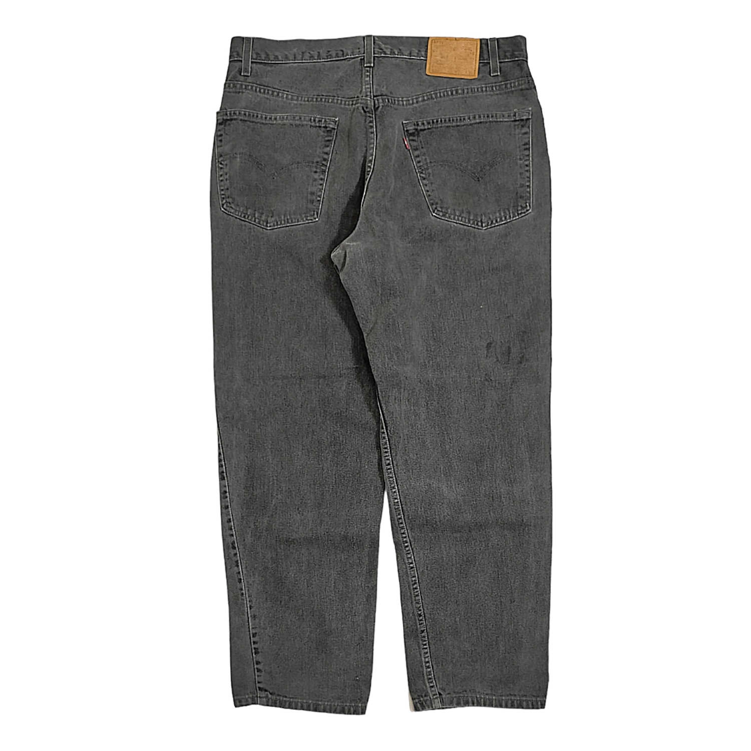 Levi's550 / Black Denim Loose Pants W37 | Vintage.City