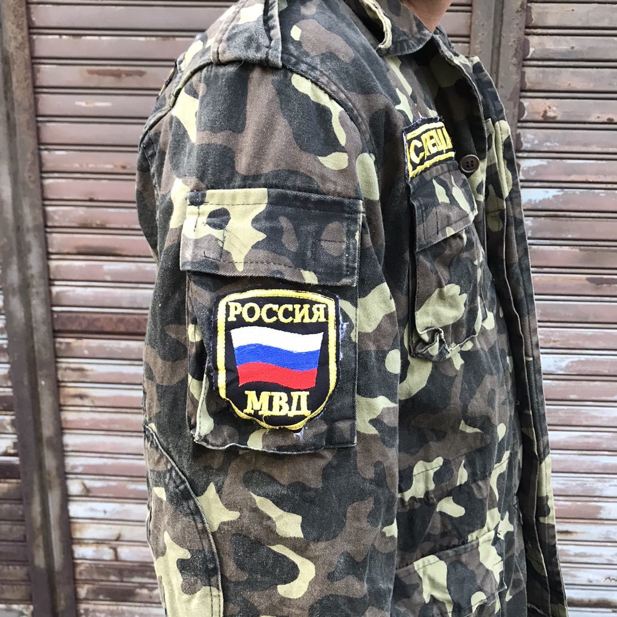 希少 RUSSIAN Army ロシア軍 実物 迷彩 特殊部隊 フィールドジャケット 