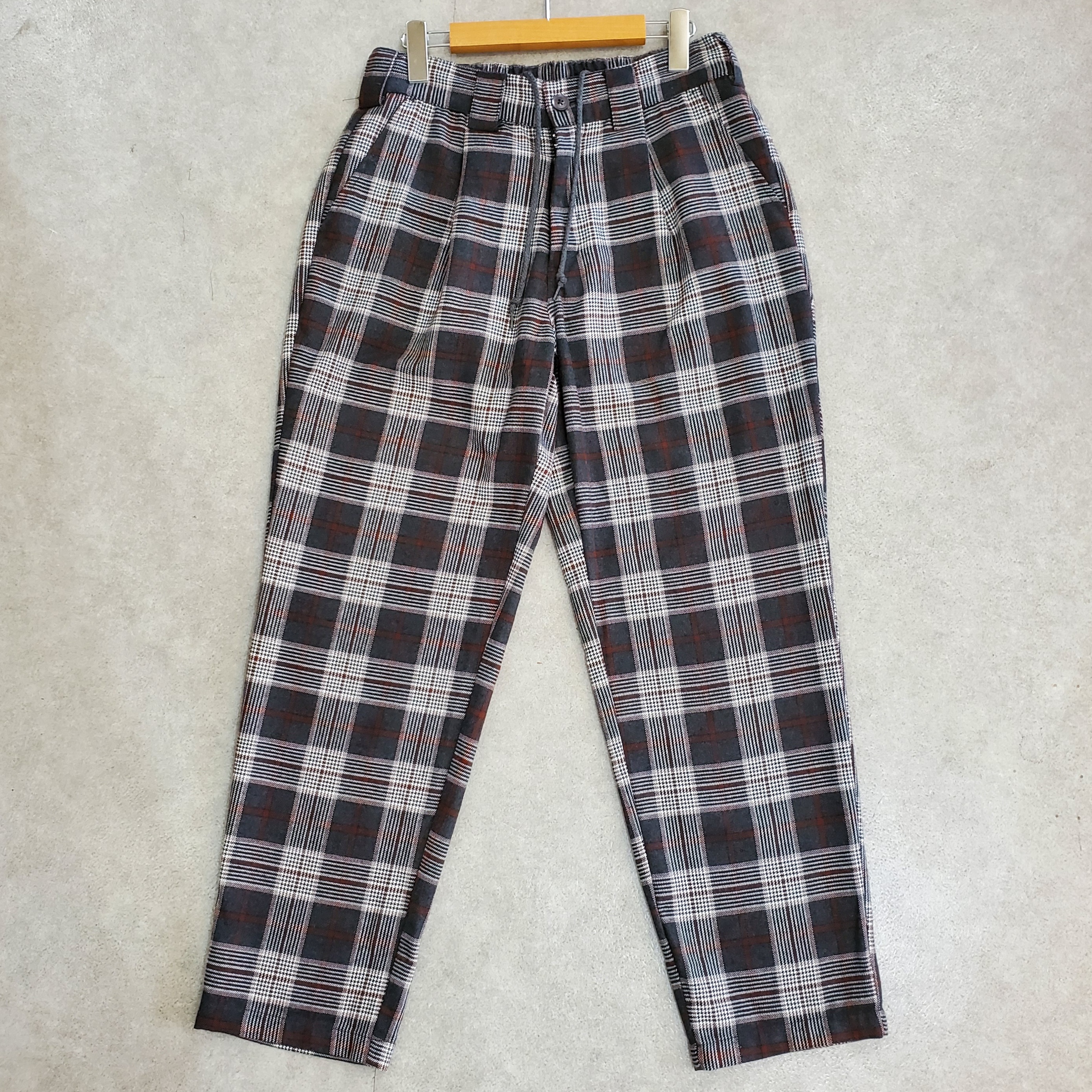 checked pants チェック柄パンツ スラックスイージー ストリート古着