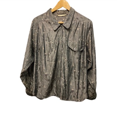90’s 総柄シルク100%デザインドレスシャツ　9号 | Vintage.City 古着屋、古着コーデ情報を発信
