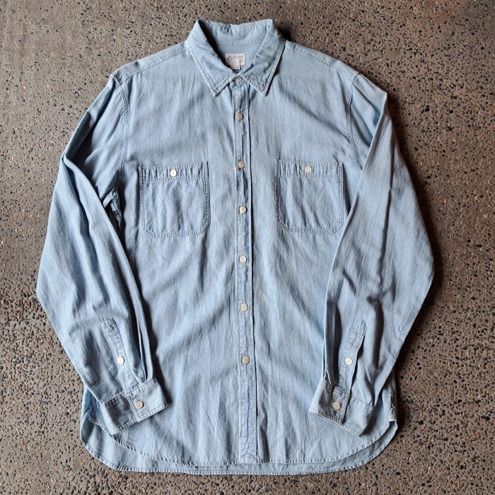 J.CREW シャンブレーシャツ used [208070] | Vintage.City 古着屋、古着コーデ情報を発信
