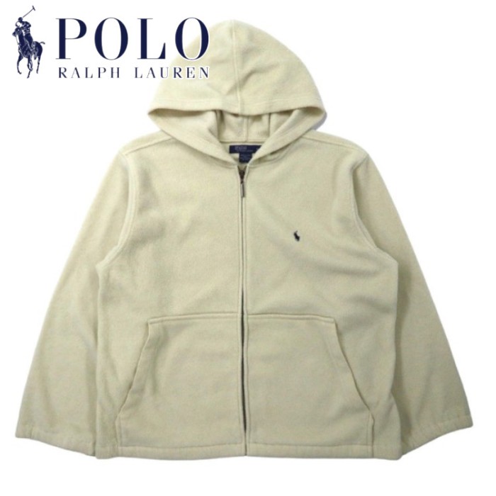 Polo by Ralph Lauren ビッグサイズ フルジップ フリースパーカー M