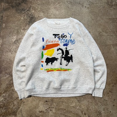 98's picasso プリントSW | Vintage.City 古着屋、古着コーデ情報を発信