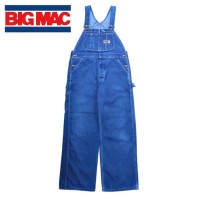 BIG MAC デニム オーバーオール XL ブルー ドーナツボタン 80年代 | Vintage.City 古着屋、古着コーデ情報を発信
