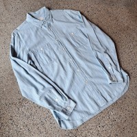 J.CREW シャンブレーシャツ used [208070] | Vintage.City 빈티지숍, 빈티지 코디 정보