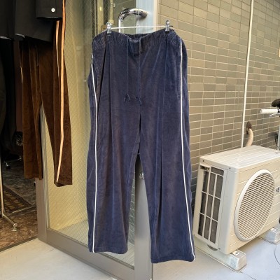 made in turkey side line velours easy pants | Vintage.City 古着屋、古着コーデ情報を発信