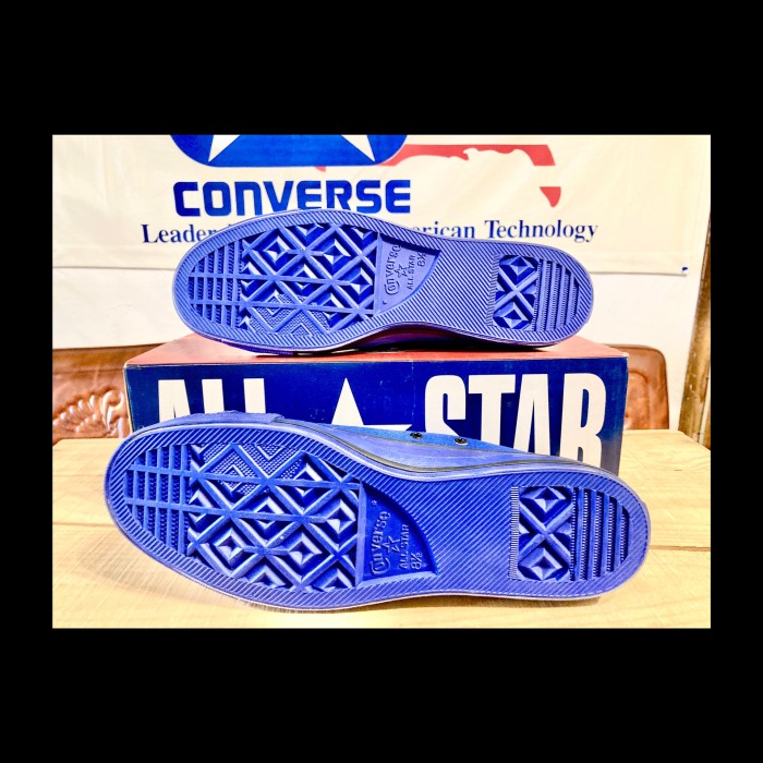 converse（コンバース） ALL STAR ALL IN COLOR（オールスター オールインカラー）青/黒 8.5 27cm 2111 | Vintage.City 古着屋、古着コーデ情報を発信