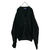 80-90s JANTZEN acrylic knit black cardigan | Vintage.City 古着屋、古着コーデ情報を発信