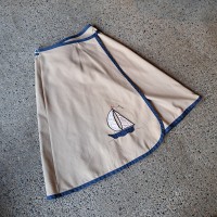 船刺繍 巻きスカート used [209015] | Vintage.City 古着屋、古着コーデ情報を発信