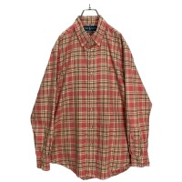 90-00s Ralph Lauren L/S cotton check nel shirt | Vintage.City 古着屋、古着コーデ情報を発信