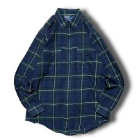 【Ralph Lauren】コットンウールミリタリーシャツ ブラックウォッチ | Vintage.City 古着屋、古着コーデ情報を発信