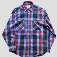 90’s St. JOHN’S BAY Heavy Flannel Shirt | Vintage.City 古着屋、古着コーデ情報を発信