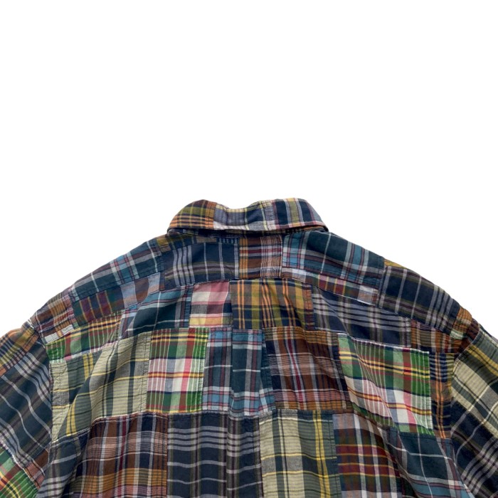 90’s Ralph Lauren Patchwork SS Shirt | Vintage.City 빈티지숍, 빈티지 코디 정보