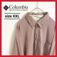 90s 古着 コロンビア BDシャツ チェック ゆるダボ ワンポイント XXL | Vintage.City 古着屋、古着コーデ情報を発信