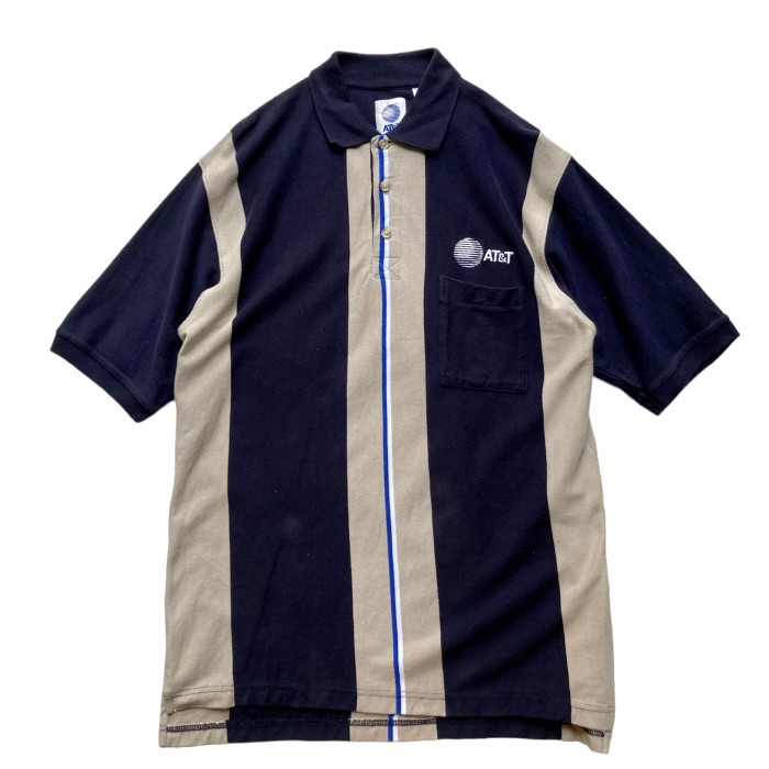 AT&T Logo Polo Shirt | Vintage.City 古着屋、古着コーデ情報を発信