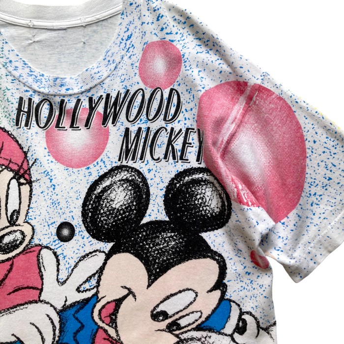 90’s “Mickey & Minnie” All Over Print T-Shirt | Vintage.City 古着屋、古着コーデ情報を発信