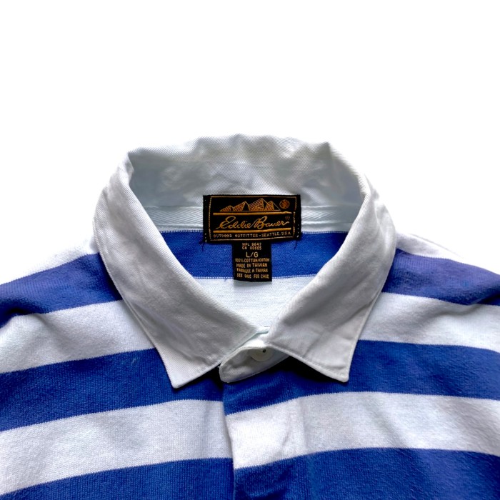 80’s Eddie Bauer LS Rugger Shirt | Vintage.City 古着屋、古着コーデ情報を発信
