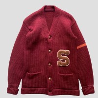 60’s Vintage Lettered Cardigan | Vintage.City 古着屋、古着コーデ情報を発信