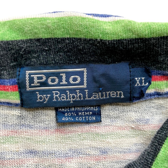 90’s Ralph Lauren “Big Polo” Polo Shirt | Vintage.City 古着屋、古着コーデ情報を発信