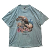 90’s “Sea Turtle” Animal Print Tee | Vintage.City 古着屋、古着コーデ情報を発信