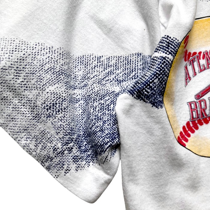 90’s MLB “ATLANTA BRAVES” Print Tee | Vintage.City 빈티지숍, 빈티지 코디 정보