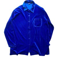 HONOS Velour Shirt | Vintage.City 古着屋、古着コーデ情報を発信