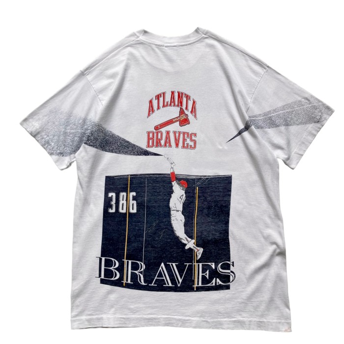 90’s MLB “ATLANTA BRAVES” Print Tee | Vintage.City Vintage Shops, Vintage Fashion Trends