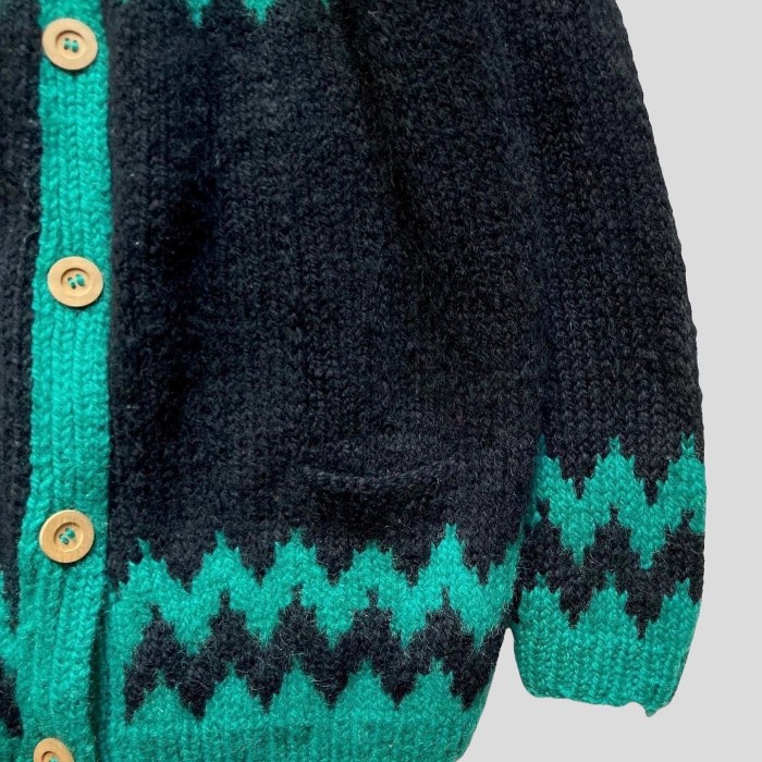 60’s Vintage Fair Isle Hand Knit Cardign | Vintage.City Vintage Shops, Vintage Fashion Trends