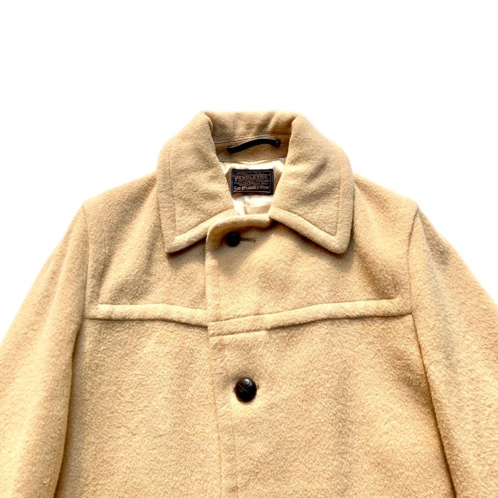 70’s SIR PENDLETON Wool Melton Coat | Vintage.City 古着屋、古着コーデ情報を発信