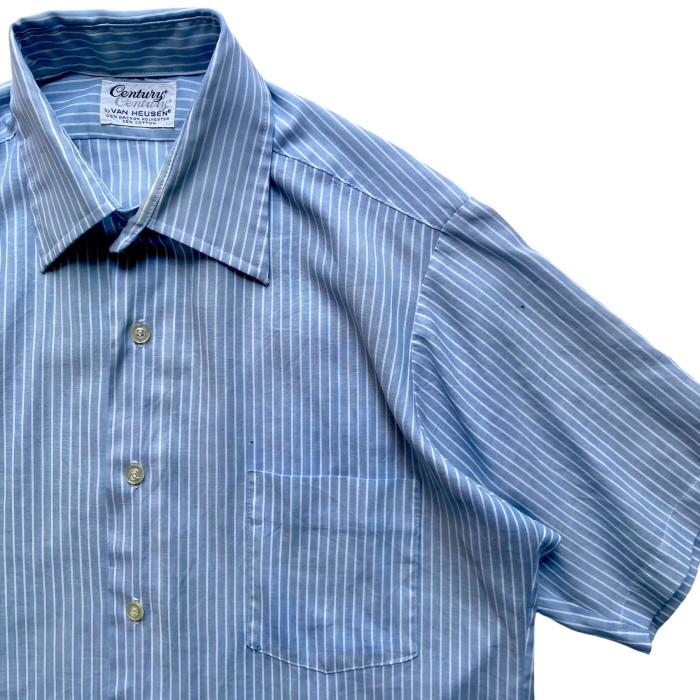 70’s VAN HEUSEN Vintage Stripe SS Shirt | Vintage.City 古着屋、古着コーデ情報を発信