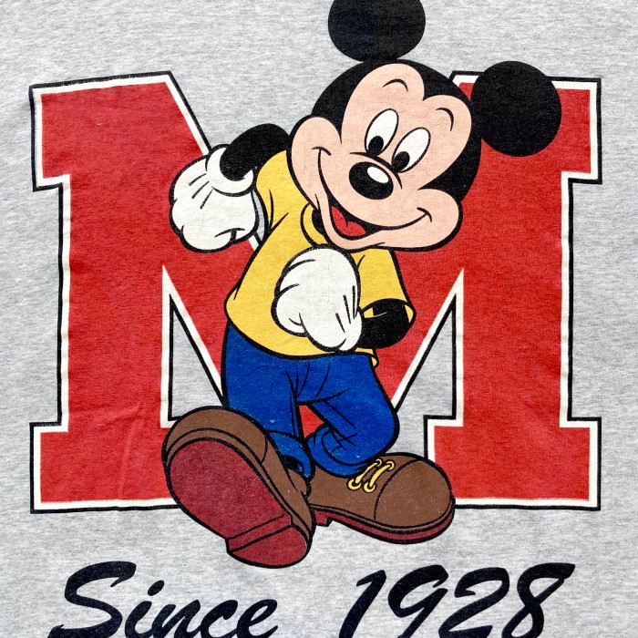 90’s Disney “MICKEY “ Print Tee | Vintage.City 빈티지숍, 빈티지 코디 정보