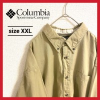 90s 古着 コロンビア BDシャツ ワンポイントロゴ アースカラー XXL | Vintage.City 古着屋、古着コーデ情報を発信