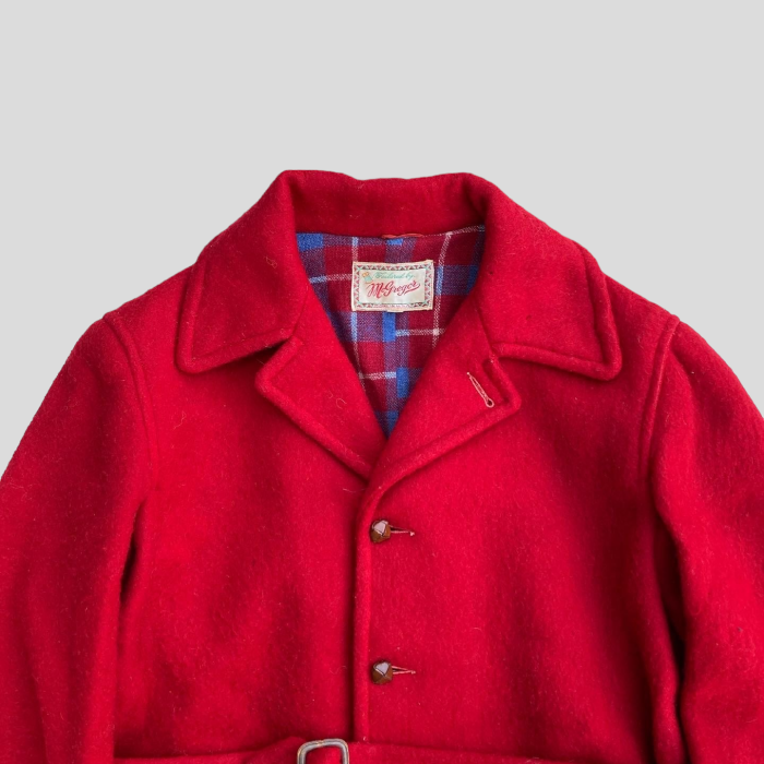 40’s McGREGOR Wool Blanket Coat マクレガー | Vintage.City 古着屋、古着コーデ情報を発信