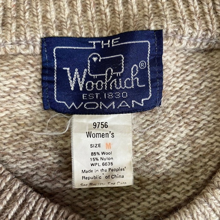 80年代 ヴィンテージ Woolrich ウールリッチ アニマル ウールニットセーター レディースM | Vintage.City 古着屋、古着コーデ情報を発信