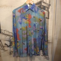 Euro design shirt | Vintage.City 古着屋、古着コーデ情報を発信