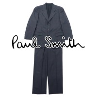 Paul Smith 3B スーツ セットアップ L グレー ウール ツータック | Vintage.City 古着屋、古着コーデ情報を発信